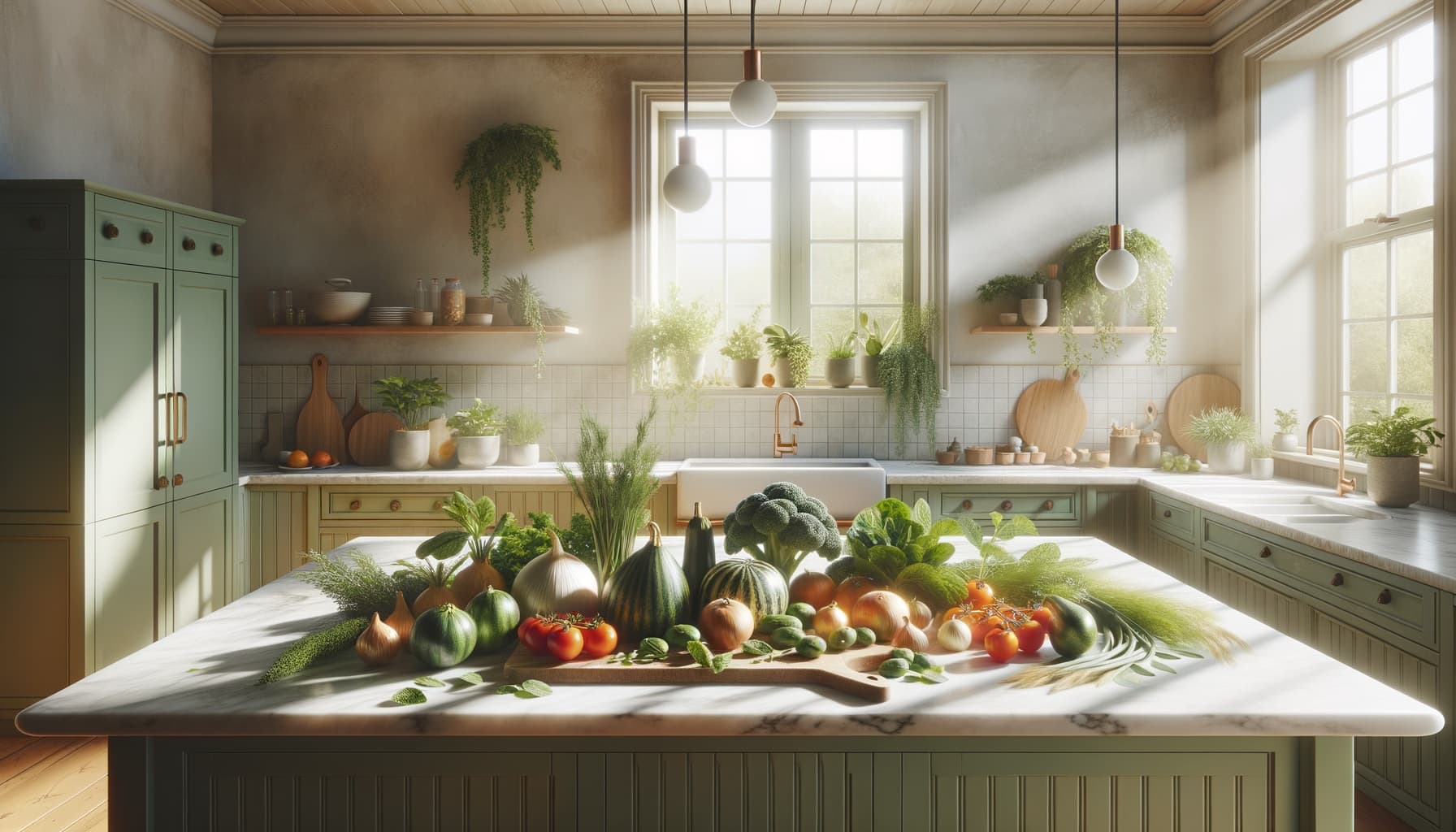 Fresh healthy food and wellness lifestyle